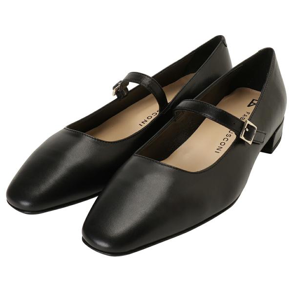 FABIO RUSCONI ファビオ ルスコーニ ストラップ パンプス メリージェーン VERNIC...