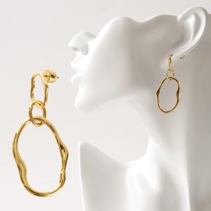 MARIA BLACK マリアブラック 100526 Oval Link Earring Gold