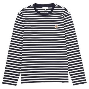 TIME SALE] Maison Kitsune メゾンキツネ フォックスロゴ マリン