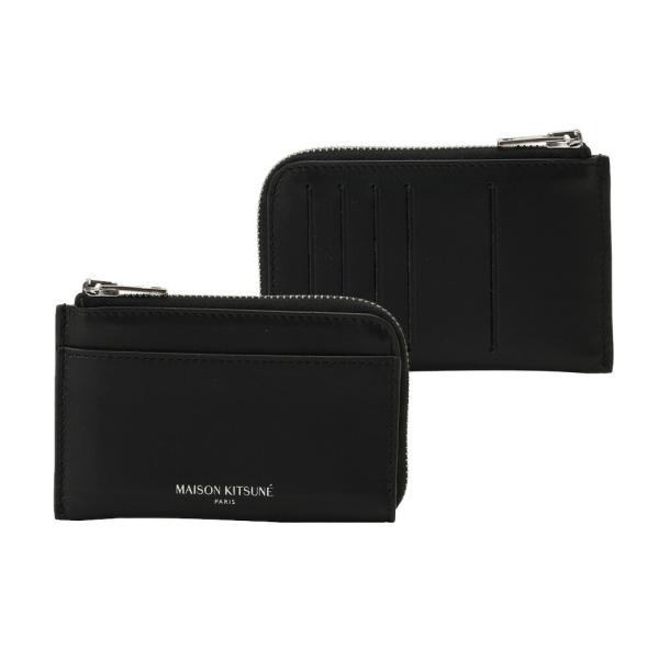 MAISON KITSUNE メゾン キツネ LONG ZIPPED CARDHOLDER 財布 コ...