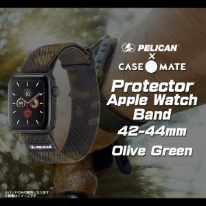 Apple watch series 6 SE 5 4 3 2 1 42mm 44mm ベルト PELICAN PP043410 5584 交換バンド 迷彩 がうがうインターナショナル｜mobile-land