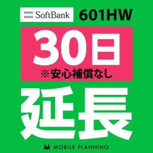 601HW 延長専用  WiFi レンタル 国内 延長 30日プラン｜mobile-p