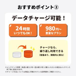 【チャージ可能】プリペイドSIM 日本 50G...の詳細画像4