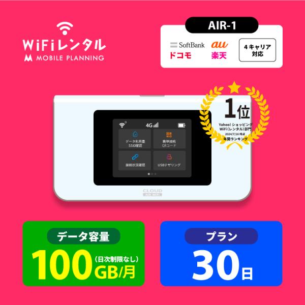 ポケットwi-fi レンタル 即日 au