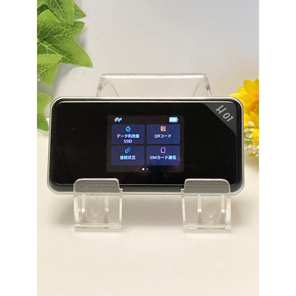 SIMフリー 型番 HWR0001A（別名：H01）nanoSIM スロット搭載 モバイルルーター ...
