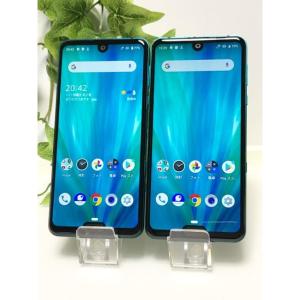 AQUOS R 2台まとめ 訳あり品 SIMフリー R3 808SH グリーン 6GB