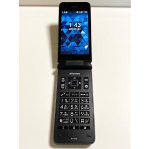 中古 DIGNO ケータイ ベーシック KY-41B ブラック docomo SIMロック解除済 ド...