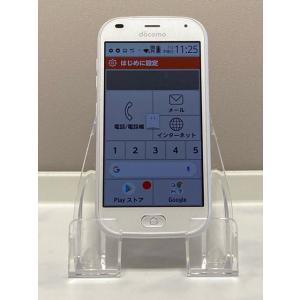 富士通 - 新品同様 F-42A らくらくスマートフォン ホワイト M999 富士通 新品 未使用 F-42A らくらくスマートフォン ホワイト SIM