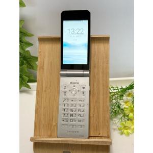 arrows ケータイ　F-03L シルバー docomo SIMロック解除済☆ 4G ガラホ 初期...