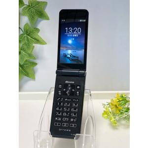 ドコモ SIMフリー arrows ケータイ　F-03L ブラック★ 4G ガラホ 初期化済  送料...