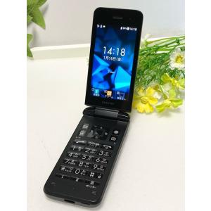 SIMロック解除済☆ Softbank 京セラ 902KC DIGNO ケータイ3 ブラック☆ 本体...