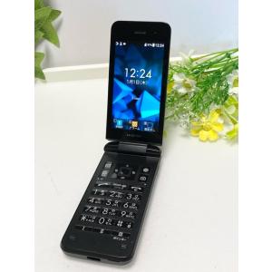 SIMロック解除済☆ Softbank 京セラ 902KC DIGNO ケータイ3 ブラック☆ 本体...