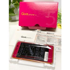 新品未使用 au SIMフリー☆ Qua phone QZ KYV44 [カシスピンク] ROM 3...
