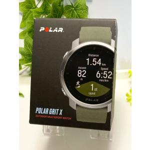 【新品未使用品】 POLAR ポラール Grit X 90081737 グリーン スポーツウォッチ ...
