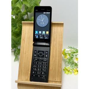 au by KDDI 京セラ GRATINA KYF42 ブラック ★SIMロック解除済み★ガラホ（nano SIM) 携帯電話 本体 良品中古 A9394