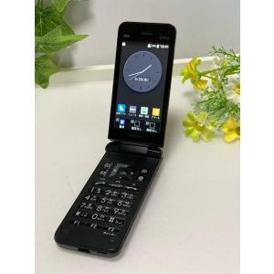 au by KDDI 京セラ GRATINA KYF42 ブラック ★SIMロック解除済み★ガラホ（...