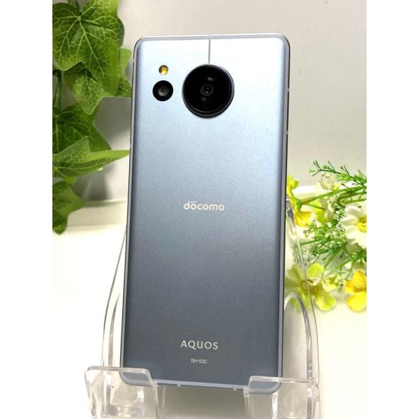 AQUOS sense7 SH-53C ブルー☆ docomo SIMフリー ROM 128GB R...
