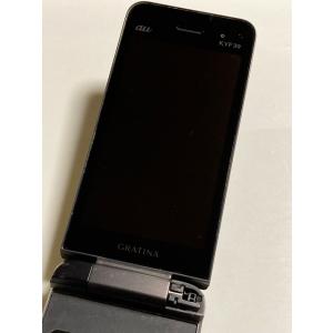 中古 GRATINA au KYF39 ブラッ...の詳細画像5