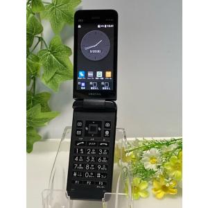 au by KDDI 京セラ GRATINA KYF42 ブラック ★SIMロック解除済み★ガラホ（...