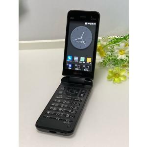 au by KDDI 京セラ GRATINA KYF42 ブラック ★SIMロック解除済み★ガラホ（...