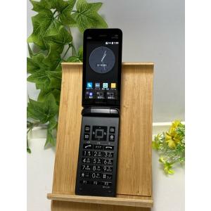 au by KDDI 京セラ GRATINA KYF42 ブラック ★SIMロック解除済み★ガラホ（...