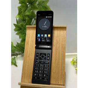 au by KDDI 京セラ GRATINA KYF42 ブラック ★SIMロック解除済み★ガラホ（...