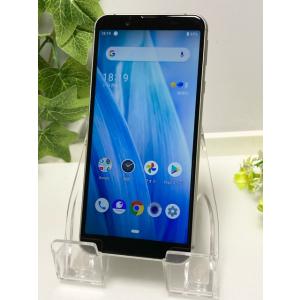 AQUOS sense3 basic 907SH シルバー SoftBank SIMフリー バッテリ...
