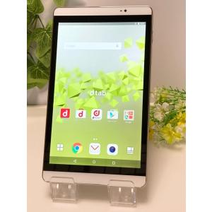 Huawei dtab Compact d-02H シルバー docomo ドコモ タブレット アン...