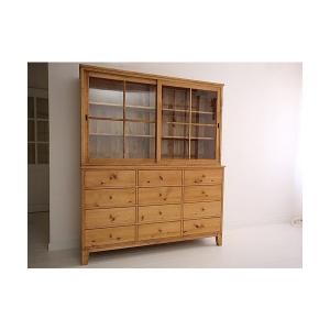 カップボード キッチンキャビネット Rustic...の商品画像