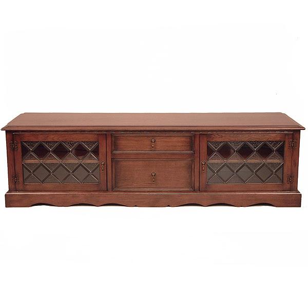 開梱設置-KYD 英国アンティークリプロダクト  オーク テレビボード 1600  本州送料無料  ...