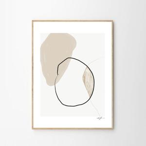 THE POSTER CLUB ザ・ポスタークラブ 北欧アートポスター The Line no