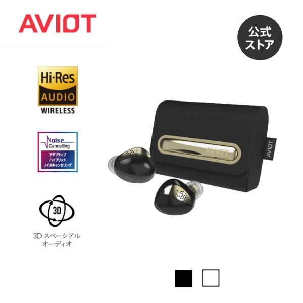 AVIOT TE-J2 HYDE氏CM出演モデル ワイヤレスイヤホン ノイズキャンセリング 最大52...