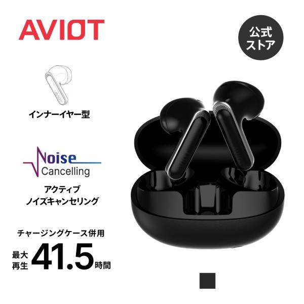 ワイヤレスイヤホン AVIOT TE-Y1 インナーイヤー型 完全 Bluetooth 5.3 最大...