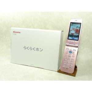 030301MP【良品中古・SIMロック解除済み】docomo　らくらくホン F-01M ピンク　富士通　防水　F-08C,F-09Bからの機種変更にオススメです