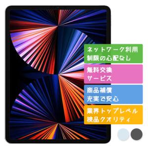 iPad Pro 12.9インチ 第5世代 128GB APPLE Wi-Fi + Cellular SIMフリー 中古 Bランク 商品補償100日間 バッテリー80%以上 APPLE版SIMフリーorキャリア判定○品