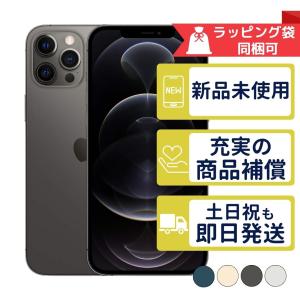 iPhone12 Pro Max 256GB APPLE SIMフリー 新品・未使用 APPLE版SIMフリーorキャリア判定○品 本体