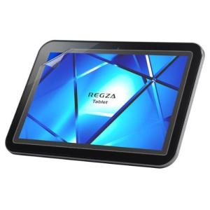 東芝 REGZA Tablet AT501 用 10 超撥水・すべすべタッチ抗菌 光沢バブルレス液晶...