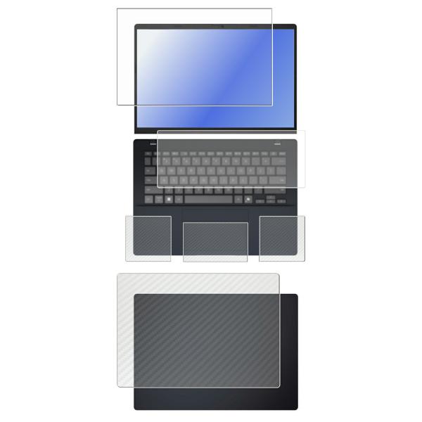 5点セット ASUS Vivobook 14 M1407KA 2025年モデル 用 N35 高硬度9...