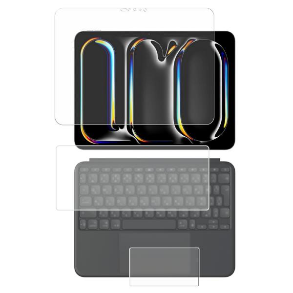 3点セット iPad Pro 11インチ M4 (ロジクール Combo Touch iK1177G...