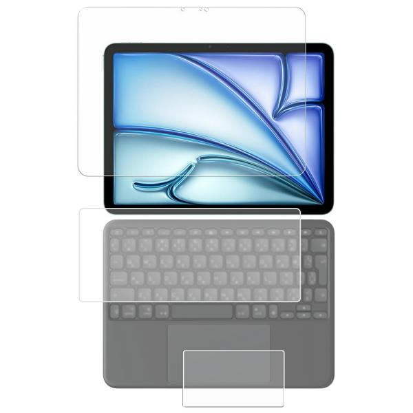 3点セット iPad Air 11インチ M2 (ロジクール Combo Touch iK1178G...