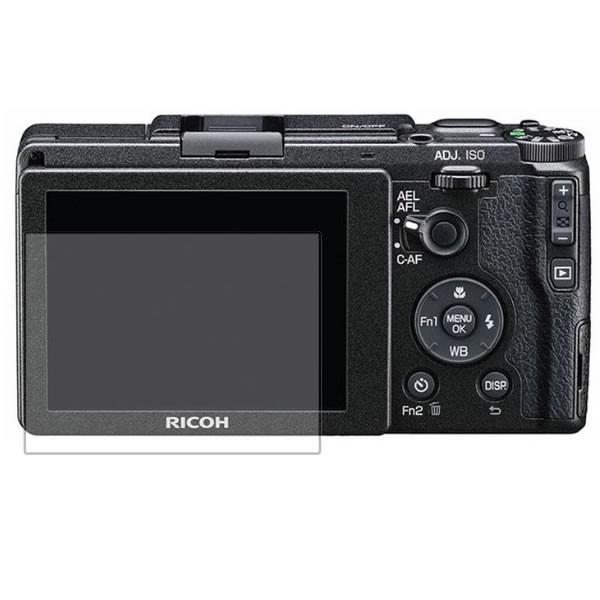 RICOH GR II 用 すべすべタッチの抗菌タイプ 光沢 液晶保護フィルム ポスト投函は送料無料