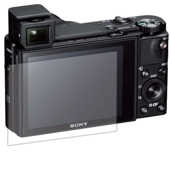 SONY Cyber-shot DSC-RX100M5 用 防指紋 光沢 液晶保護フィルム ポスト投...