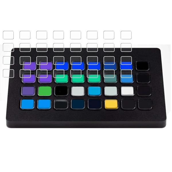 Elgato Stream Deck XL 用 高硬度9Hブルーライトカット 液晶保護フィルム ポス...