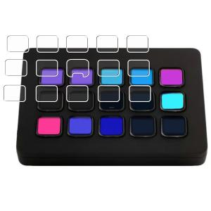 ELGATO Stream Deck + キー 用 防指紋 光沢 液晶保護フィルム ポスト