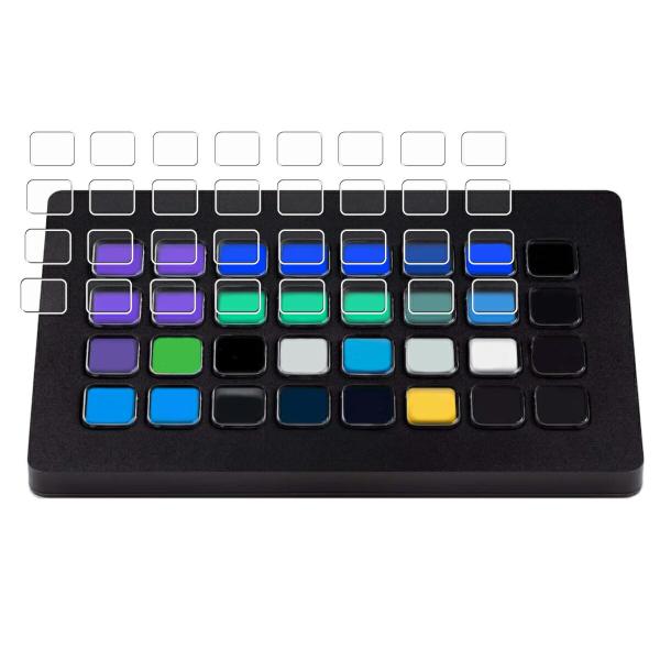 Elgato Stream Deck XL 用 曲面対応 TPU 保護 フィルム 傷修復 衝撃吸収 ...