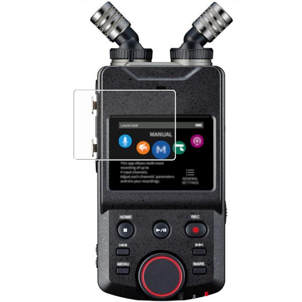 2枚セット TASCAM Portacapture X6 用 高硬度9Hブルーライトカット 液晶保護...