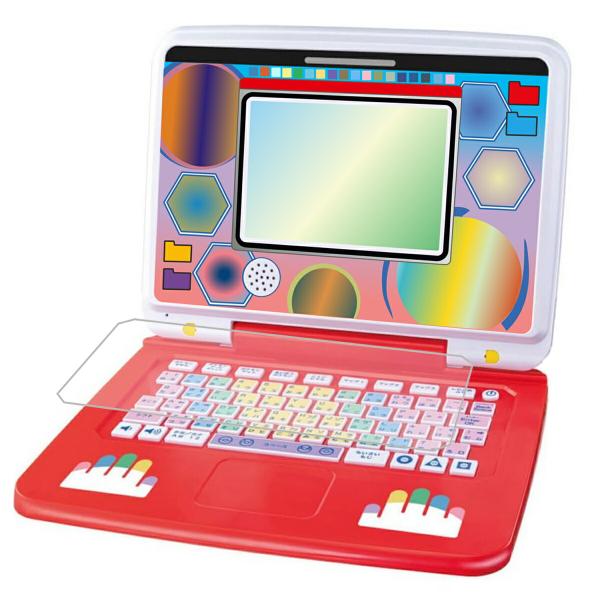 ポケモンピカッとアカデミー ポケモンゲットパソコンEX 用 10 キーボードカバー 保護 フィルム ...