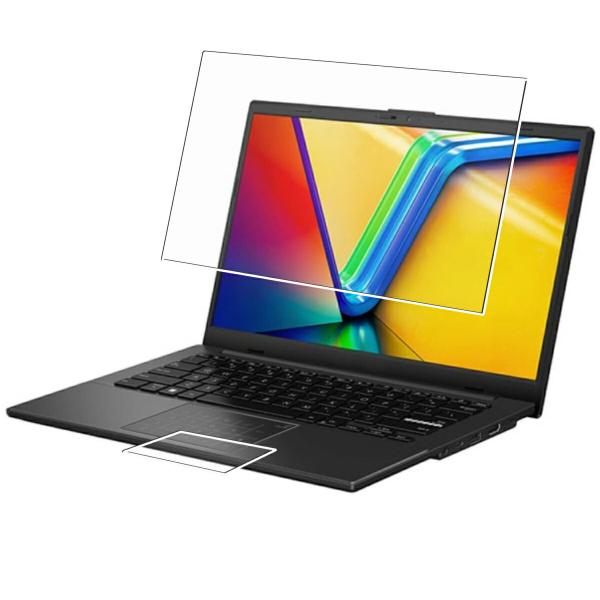 [2枚組(画面+タッチパッド)] ASUS Vivobook Go 14 E1404F 2026/2...