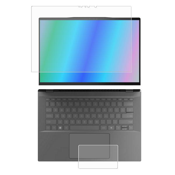 [2枚組(画面+タッチパッド)] Acer Swift 14 AI Copilot+ PC 2024...