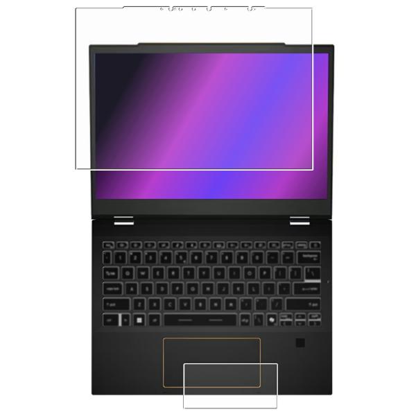 [2枚組(画面+タッチパッド)] MSI Summit 13 AI＋ Evo A2 2024年モデル...